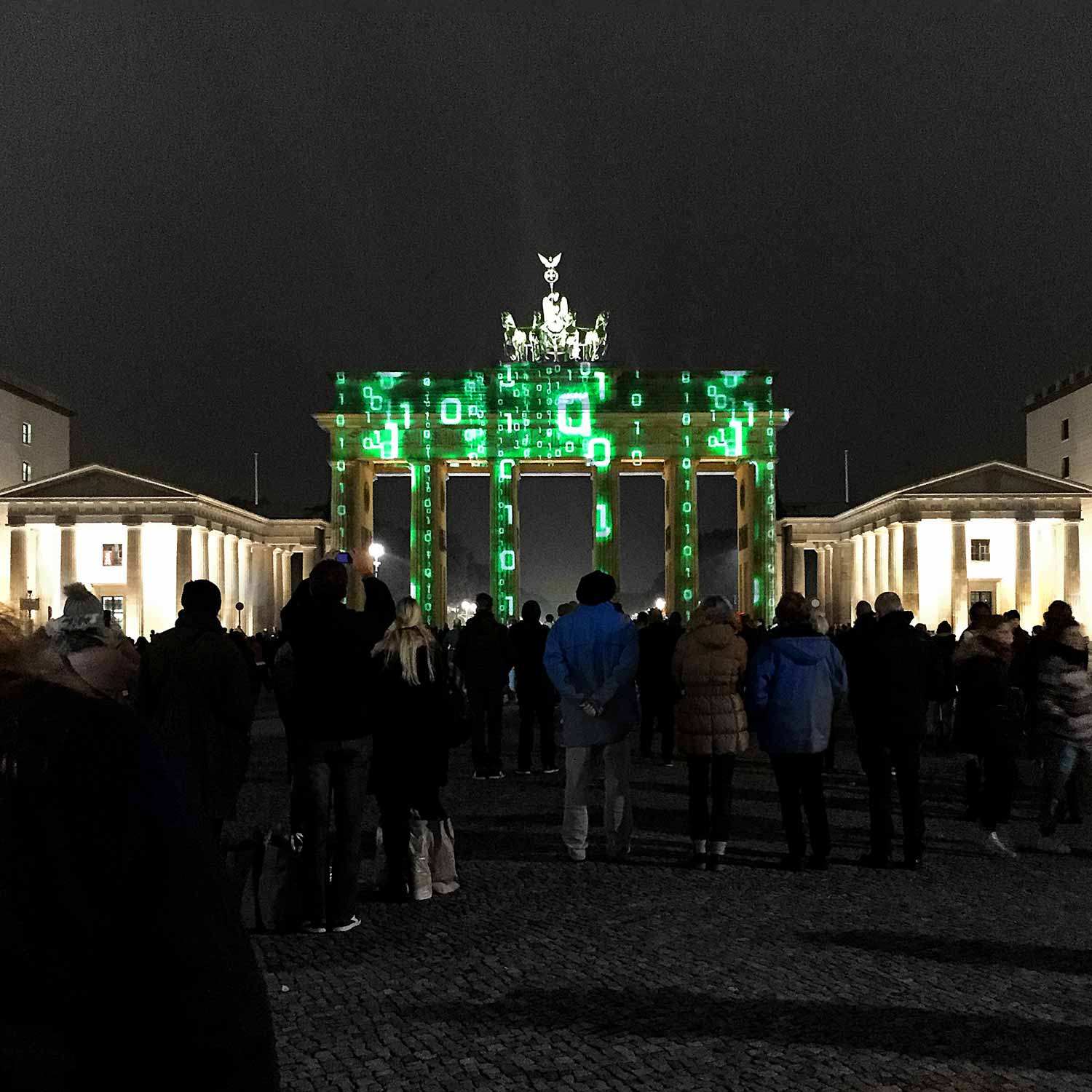 Festival of Lights 2015: Matrix am Brandenburger Tor