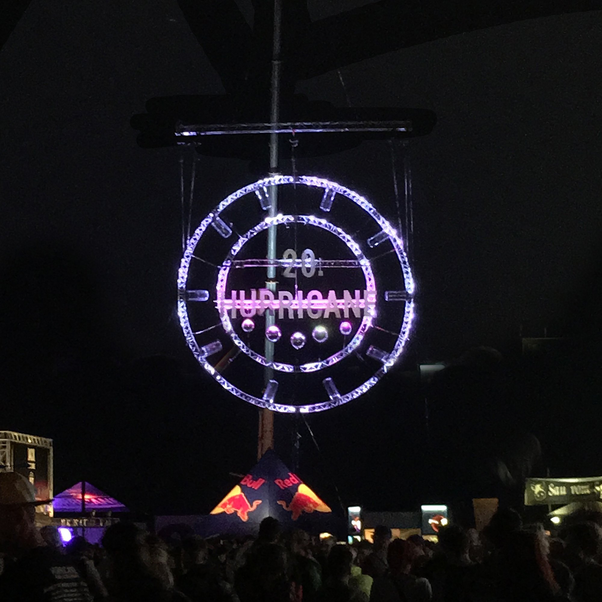 Hurricane Festival 2016: Discokugel